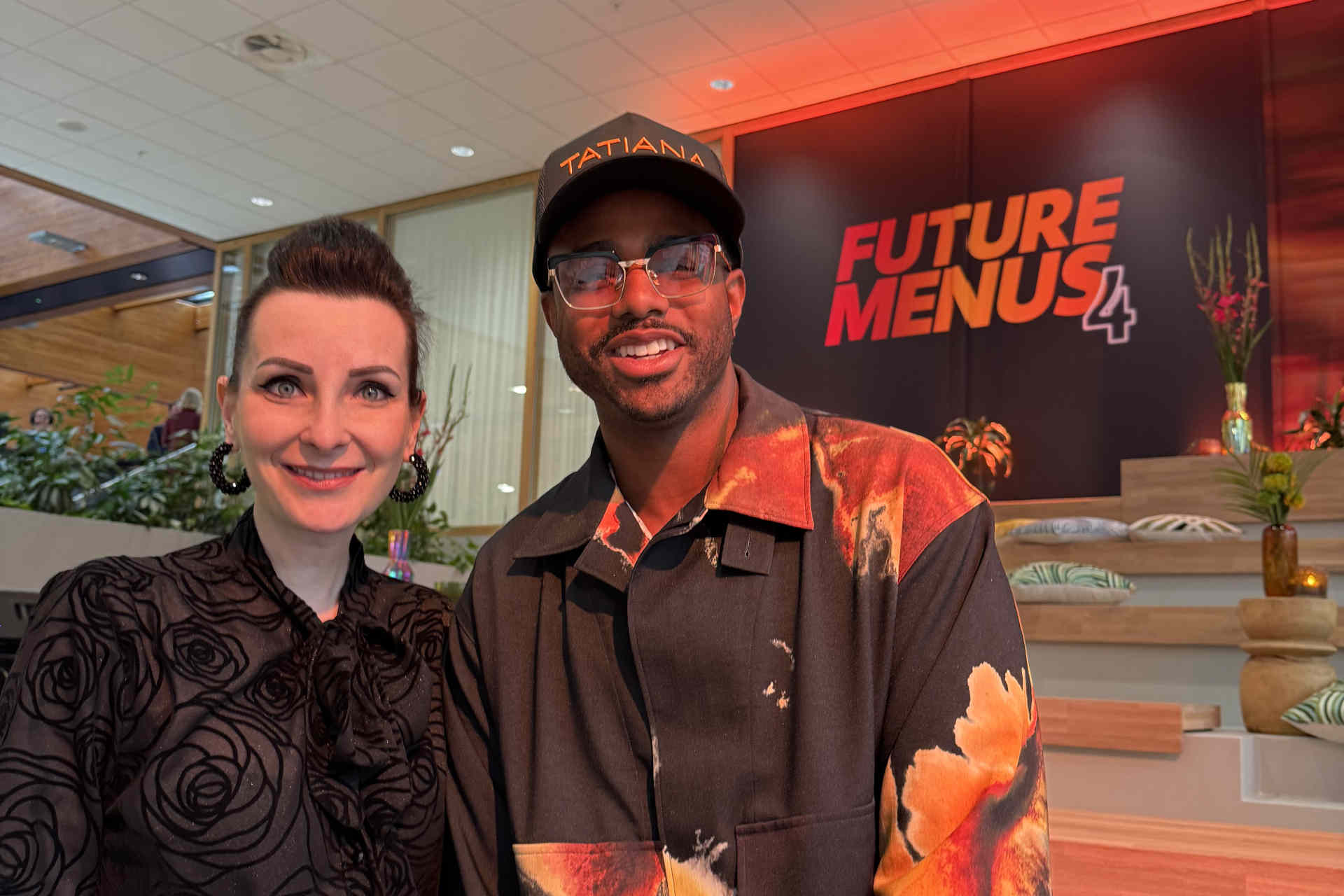Alexandra Gorsche und Kwame Onwuachi