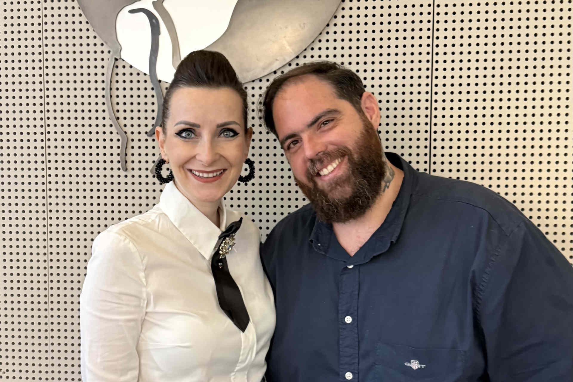 Alexandra Gorsche and George Papazacharias