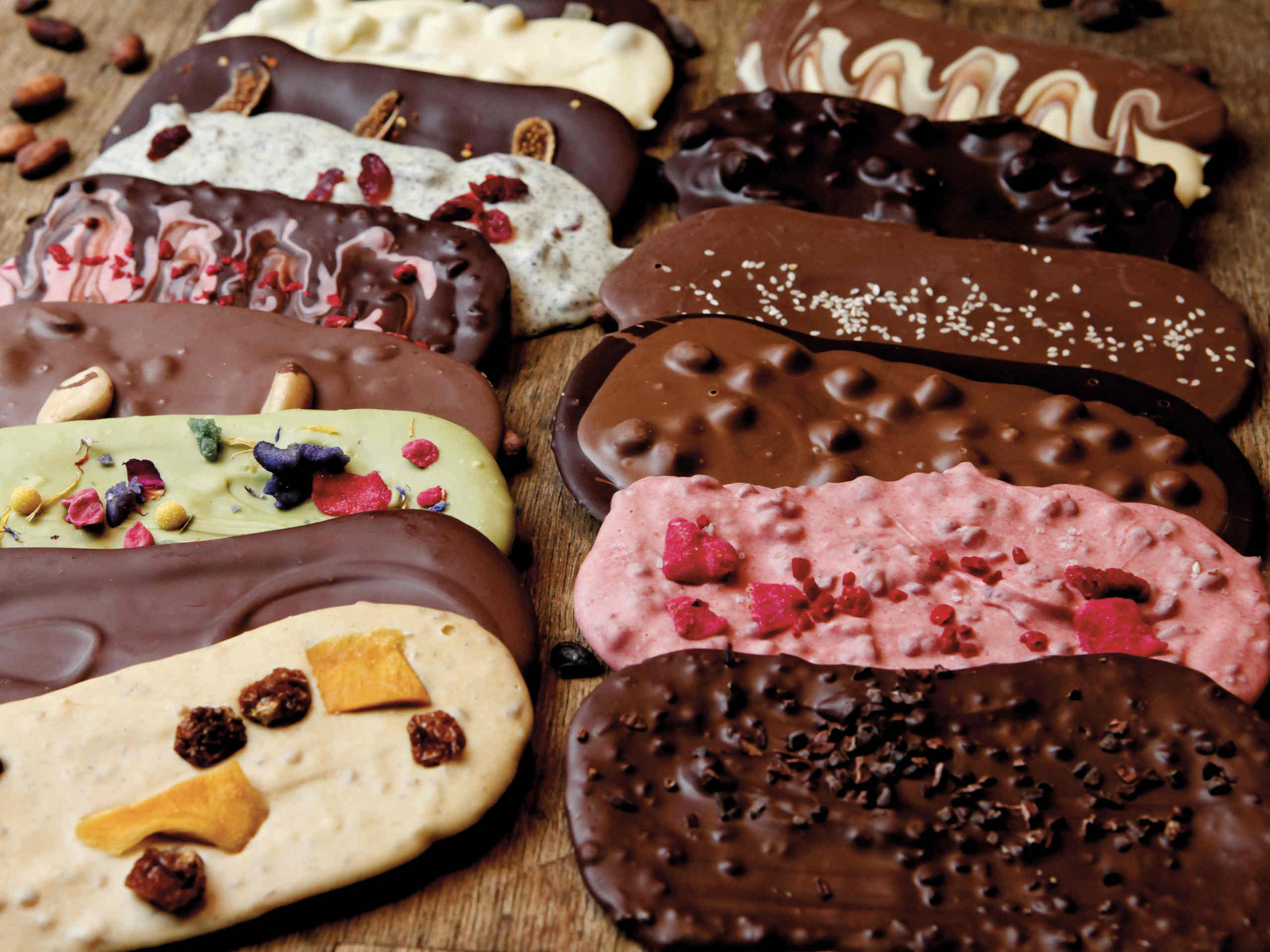 Schokolade hat zu jeder Zeit Hochkonjunktur. © Goldhelm Schokolade