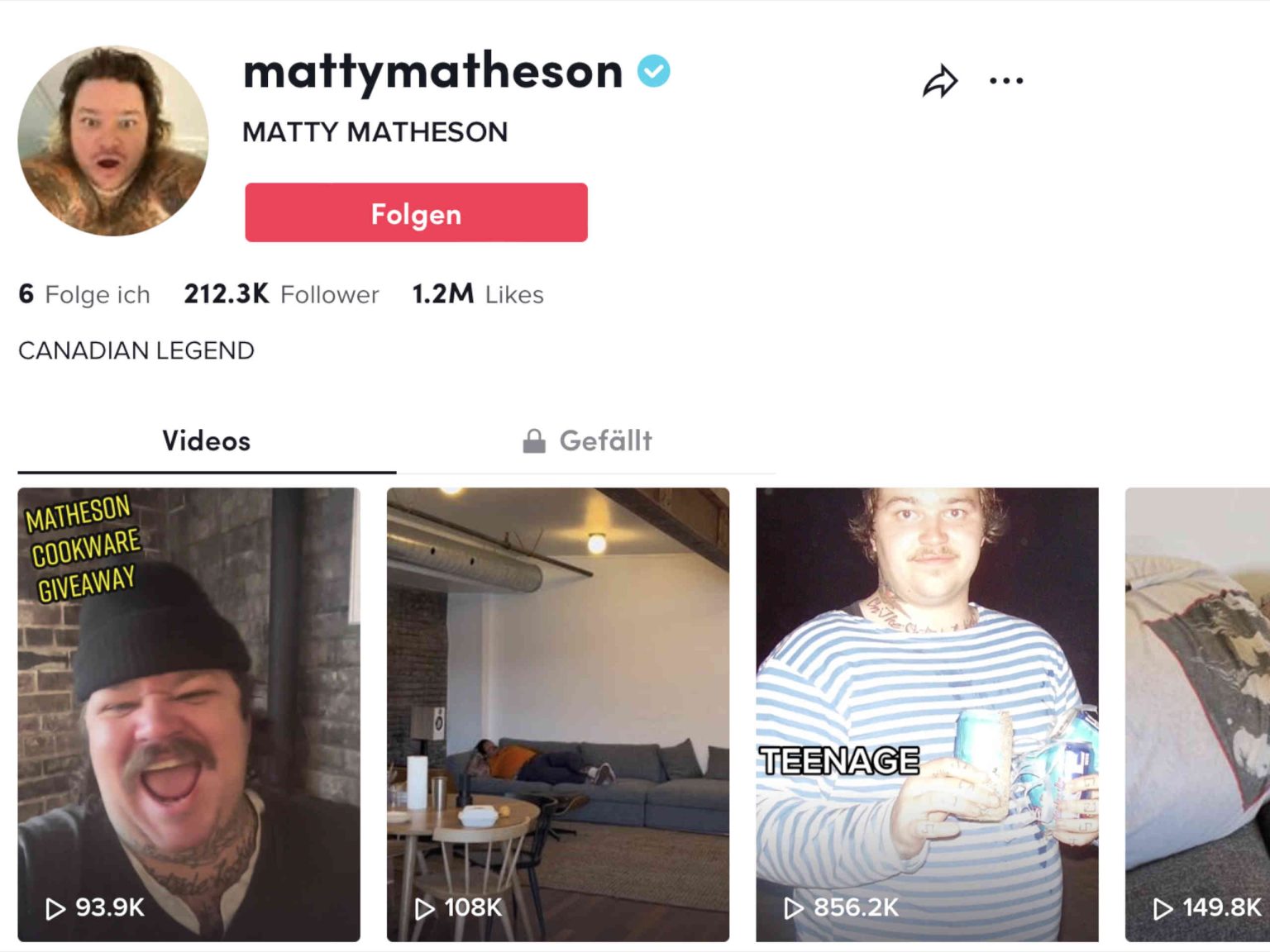 Matt Matheson © TikTok