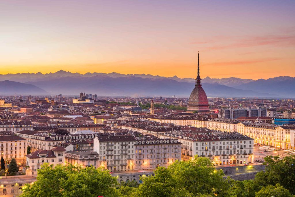 Stadtbild von Turin Foto beigestellt