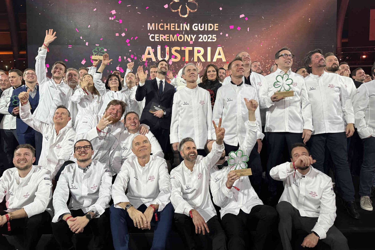 Bei der Verleihung der MICHELIN Sterne. © Alexandra Gorsche