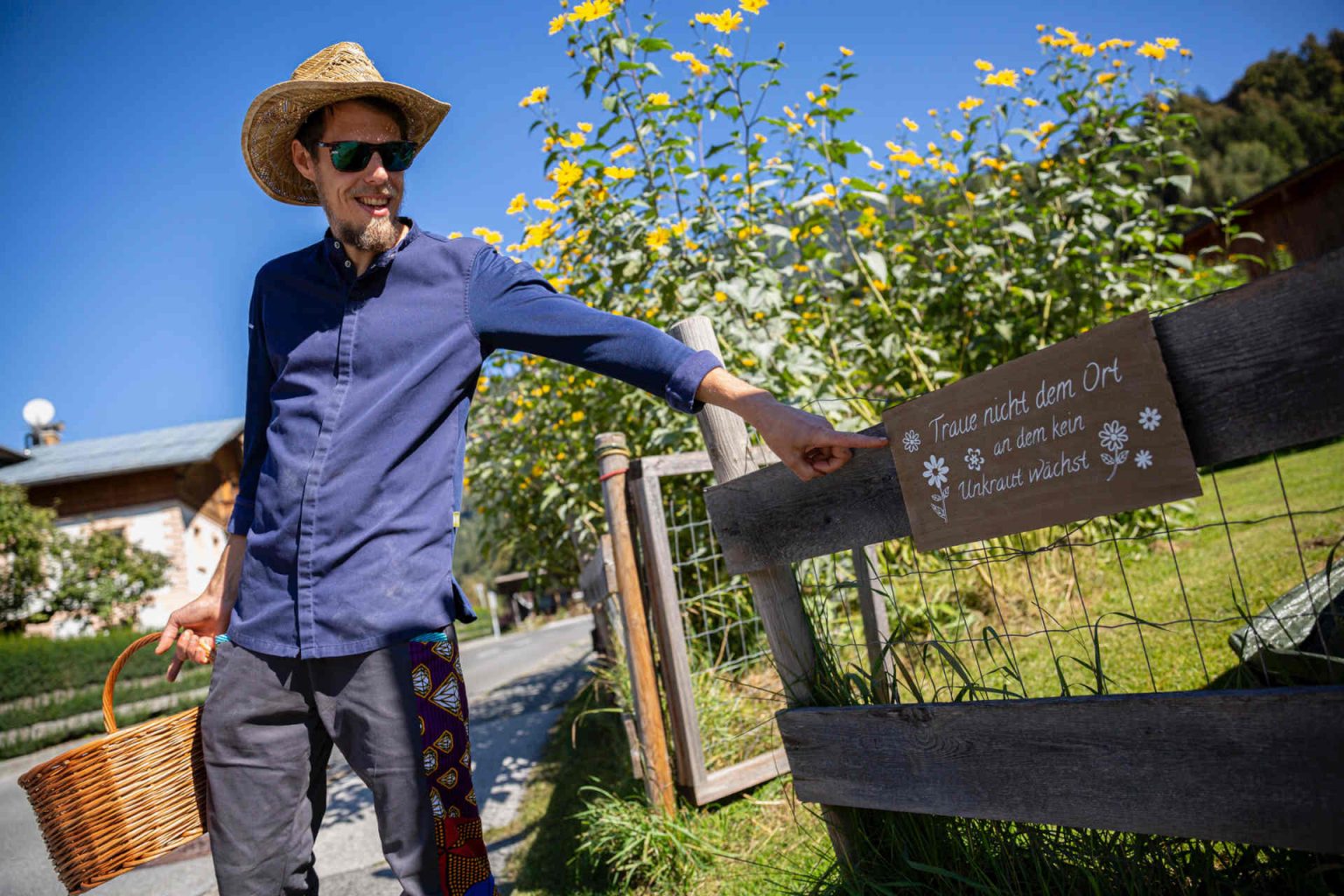 Peter Fankhauser setzt auf Selbstangebautes. @ Kirchgasser Photography