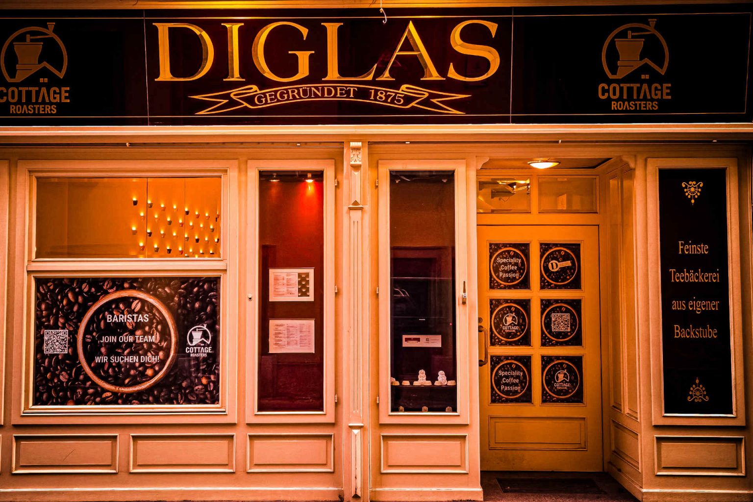 „Kleiner Diglas“ am Fleischmarkt © Cottage Roasters