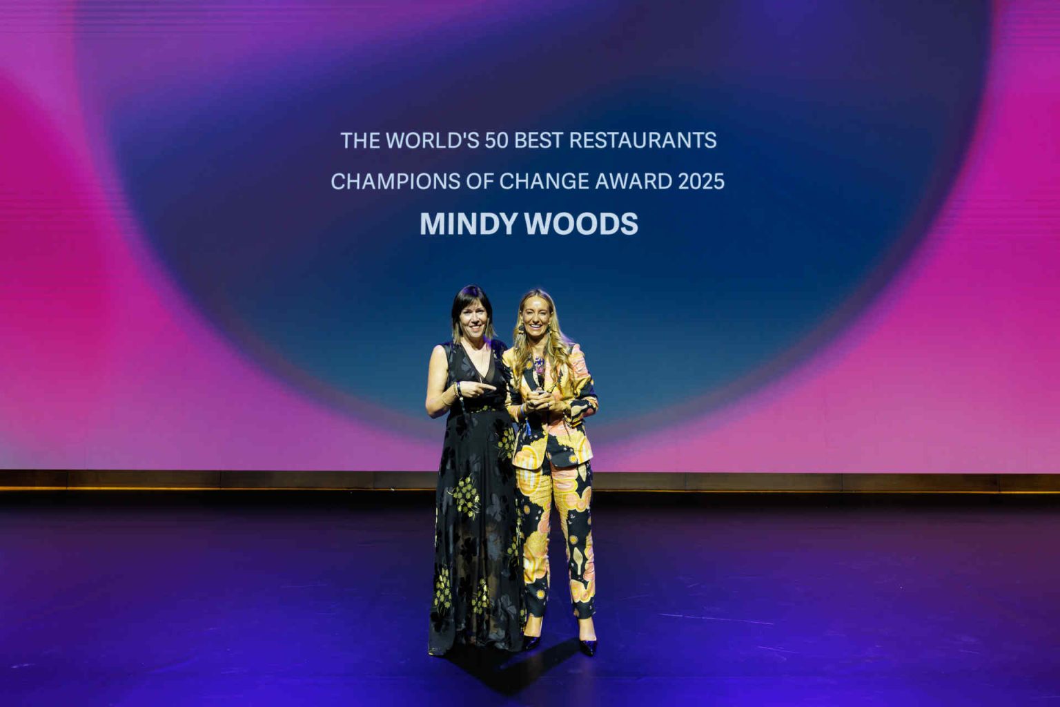 Champions of Change wird Mindy Woods © World’s 50 Best Restaurants