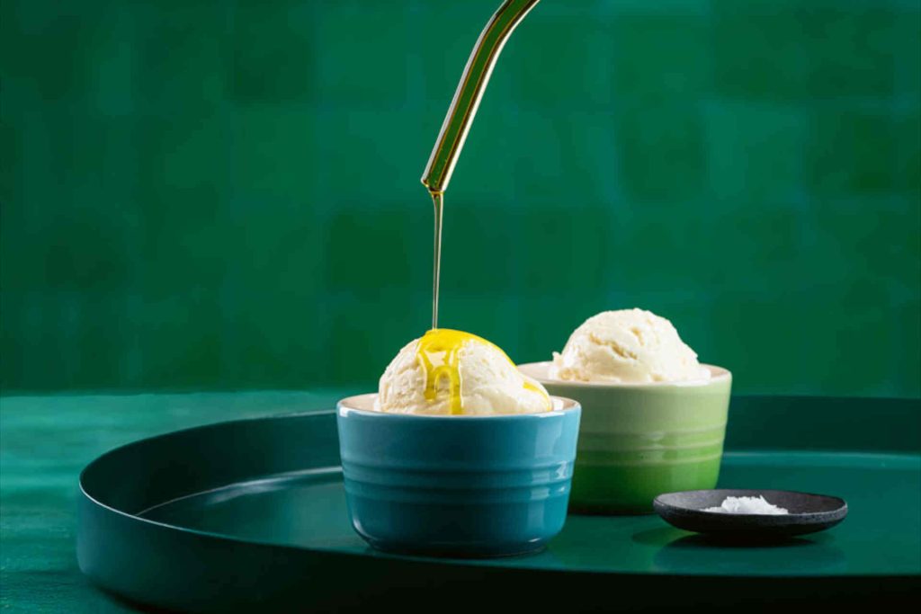 Eis mit Olivenöl © Unilever Food Solutions