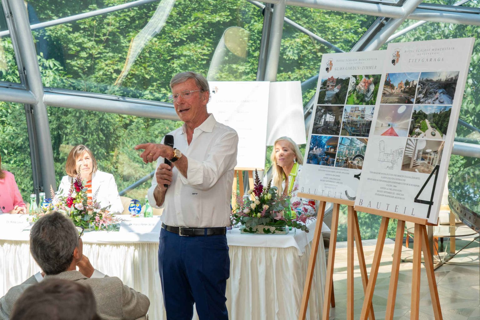 Eigentümer Hans-Peter Wild über die Vergangenheit und die Zukunft seines Hotel © Andreas Tischler