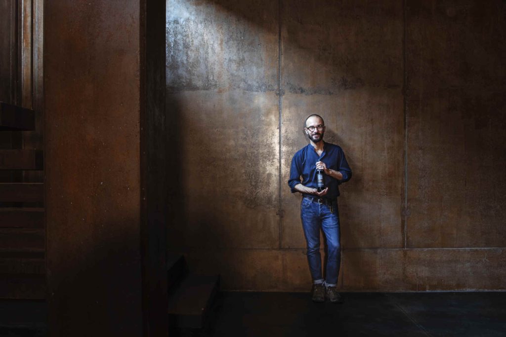 Diego Bosoni: Inhaber des Weinkellers Cantine Lunae in Colli di Luni (Ligurien), Foto beigestellt