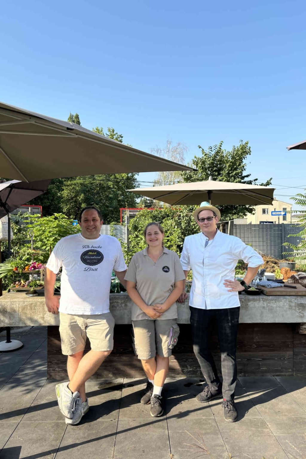 Saskia Detz, Pierre Reboul und Stefan Scheichenstein von der Bäckerei Ströck, Foto beigestellt