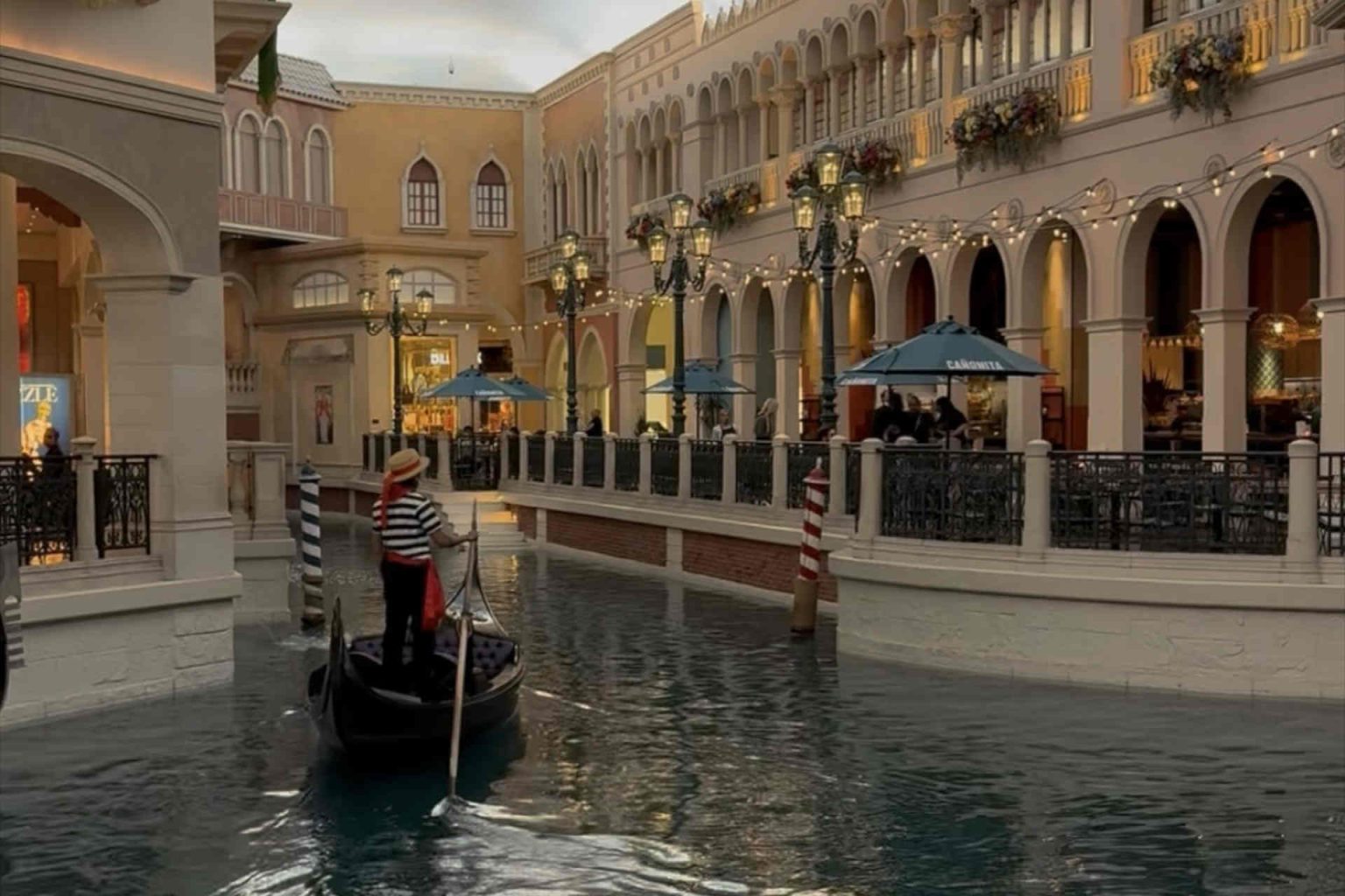 The Venetian Grand Canal, Foto beigestellt