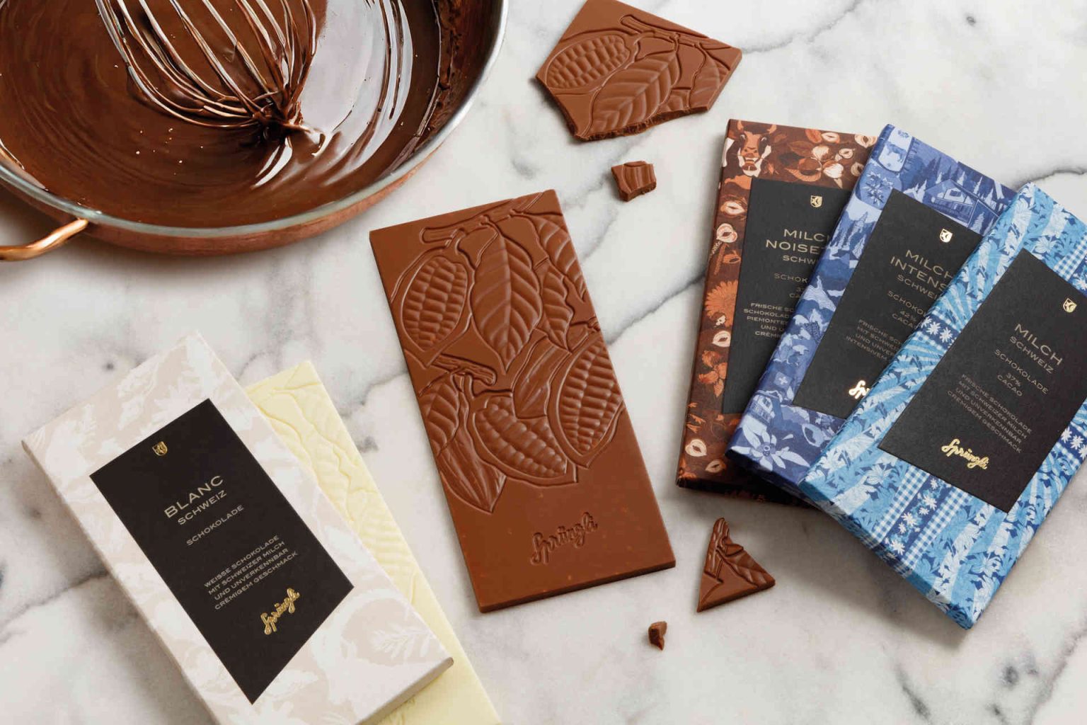 Tafelschokolade Milch © Sprüngli
